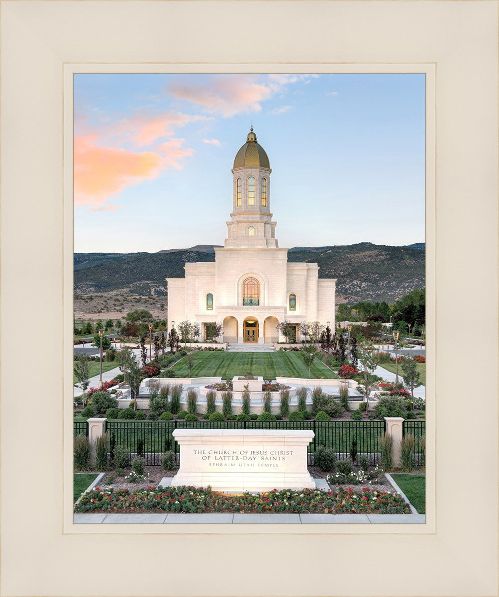 Ephraim Utah at Sunset