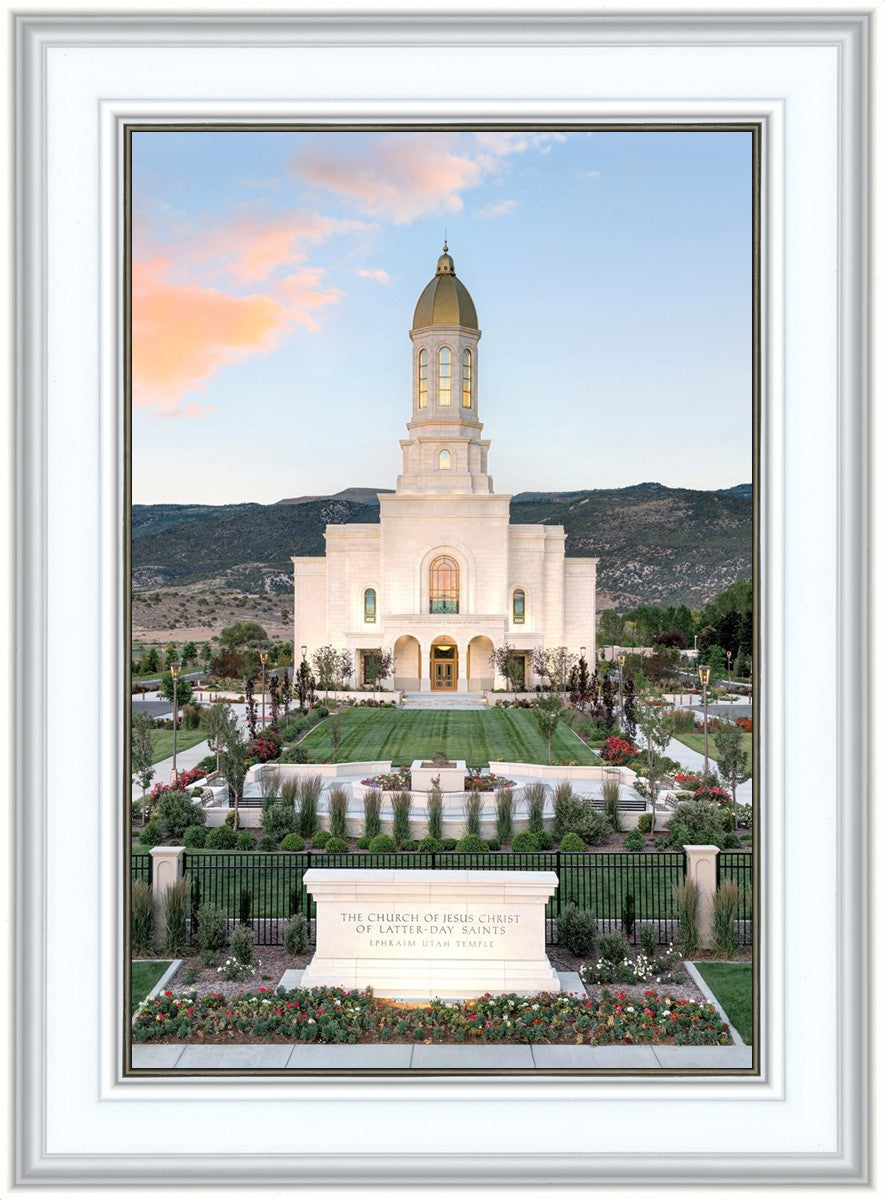 Ephraim Utah at Sunset