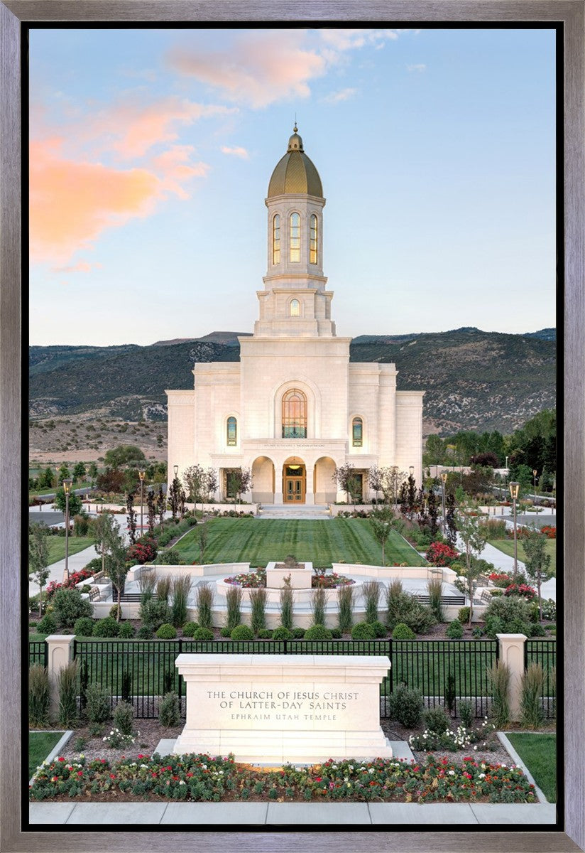 Ephraim Utah at Sunset