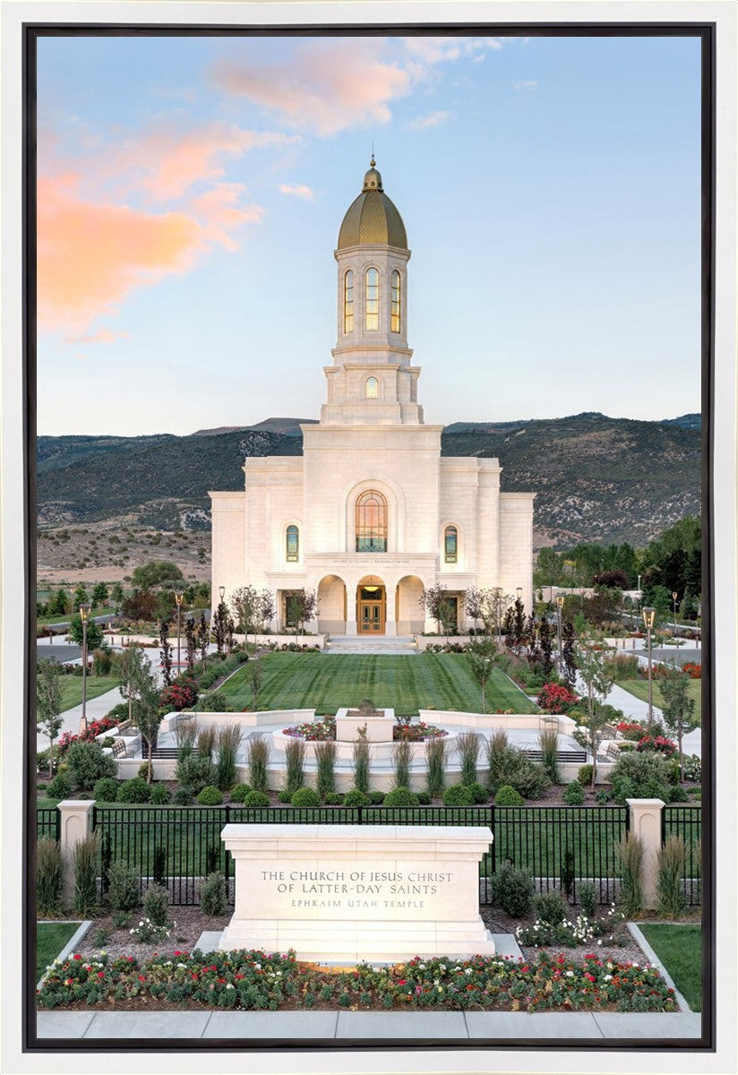 Ephraim Utah at Sunset