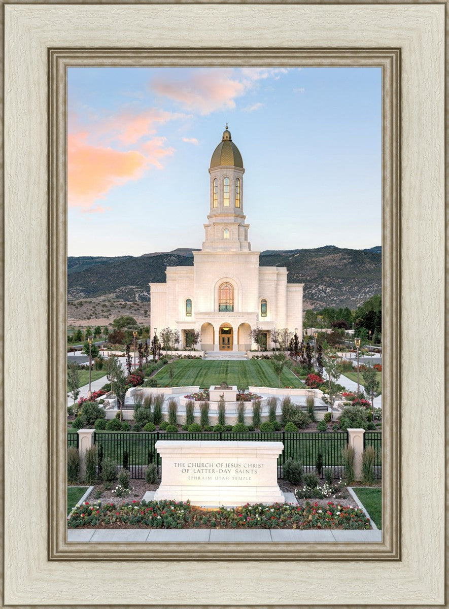Ephraim Utah at Sunset