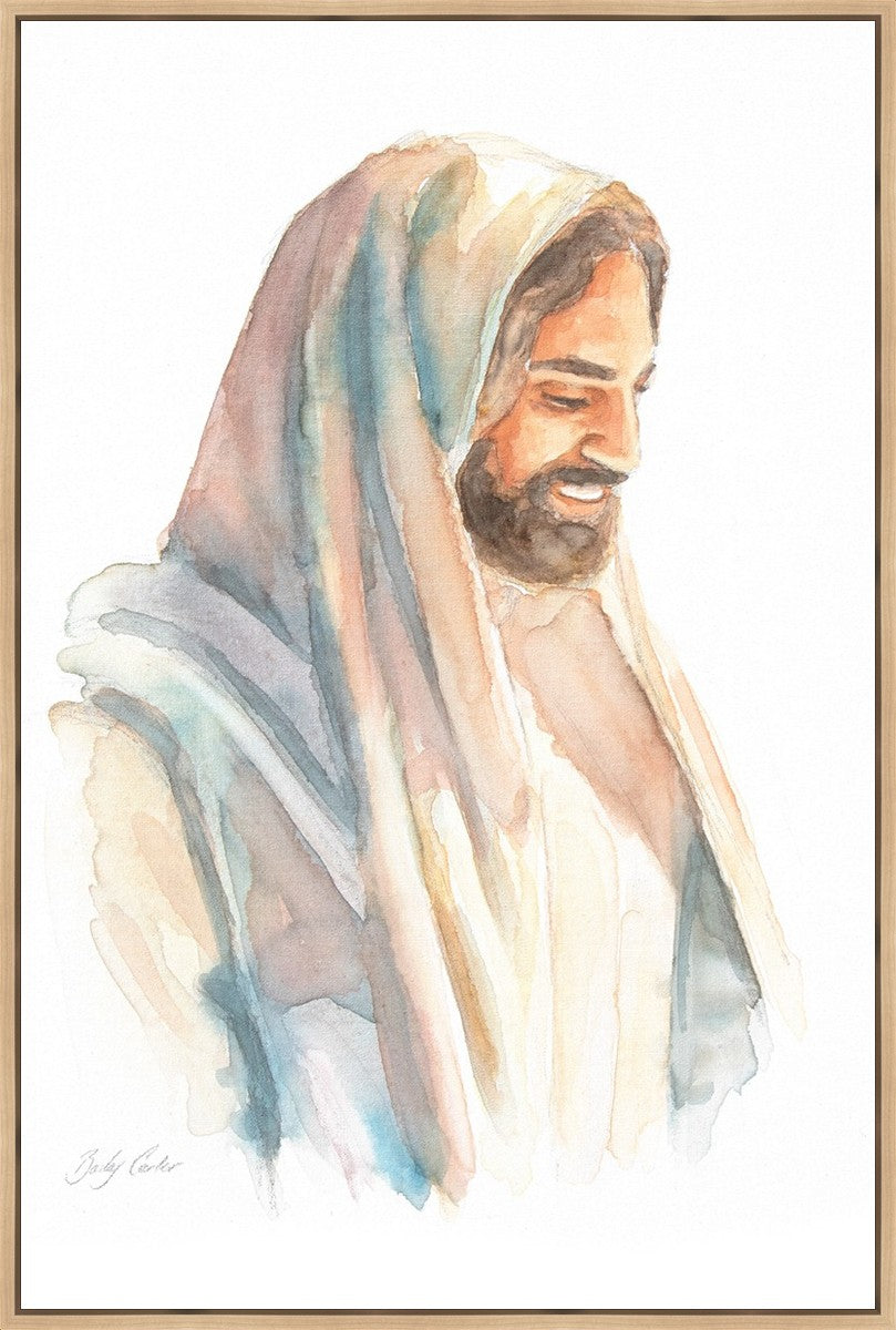 He Is The Light Large Wall Art Gallery Wrap