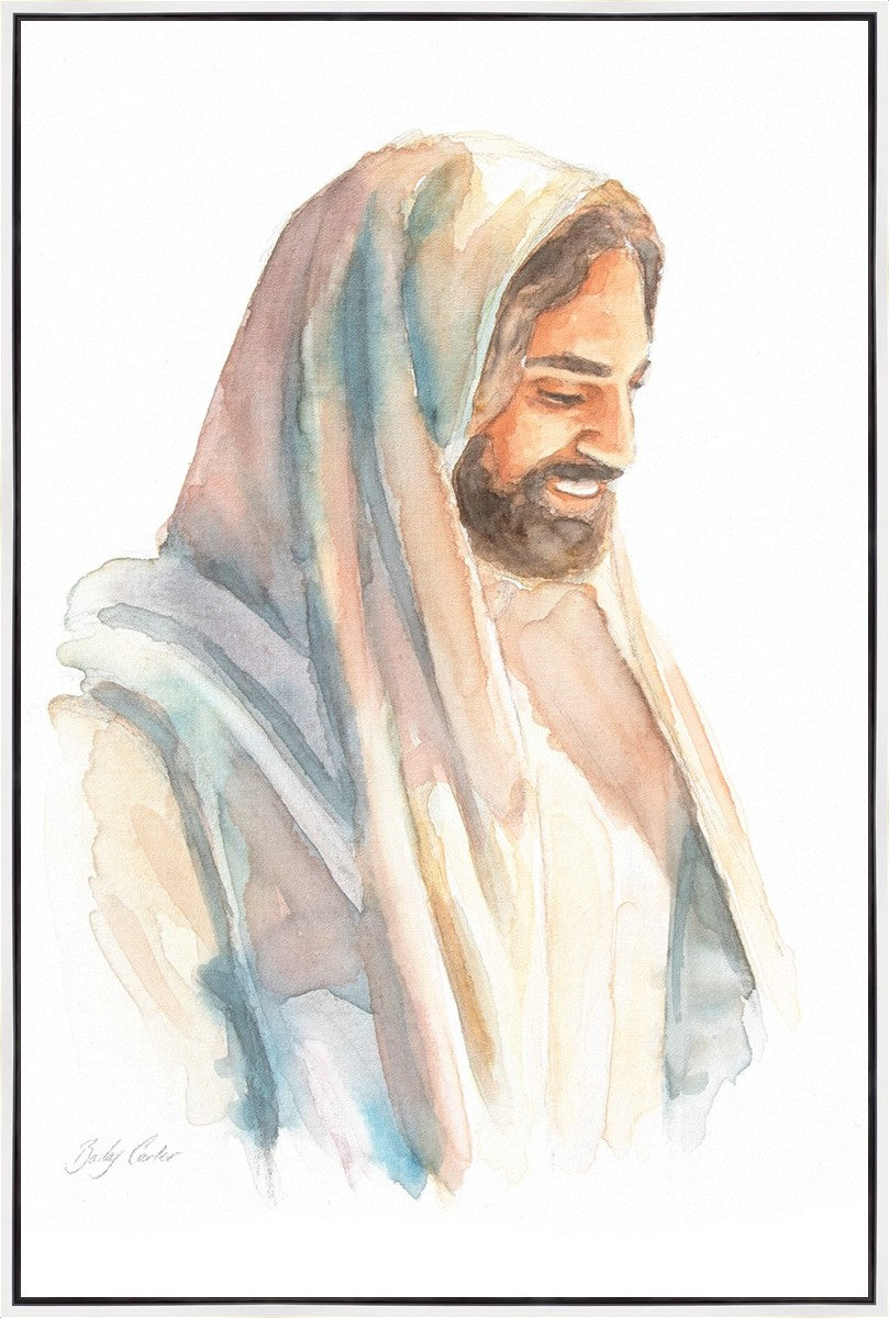 He Is The Light Large Wall Art Gallery Wrap