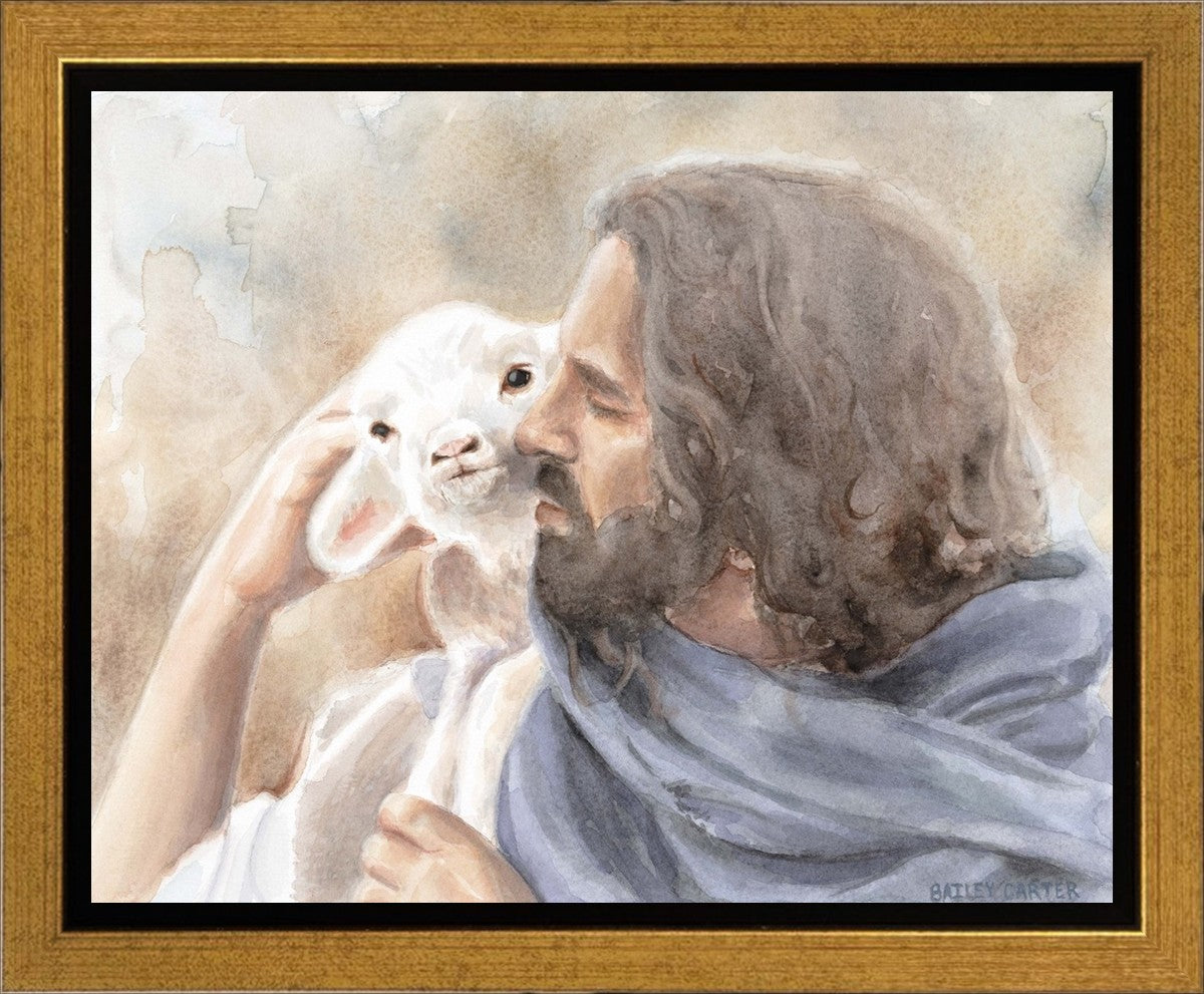 Jesus and the Lamb