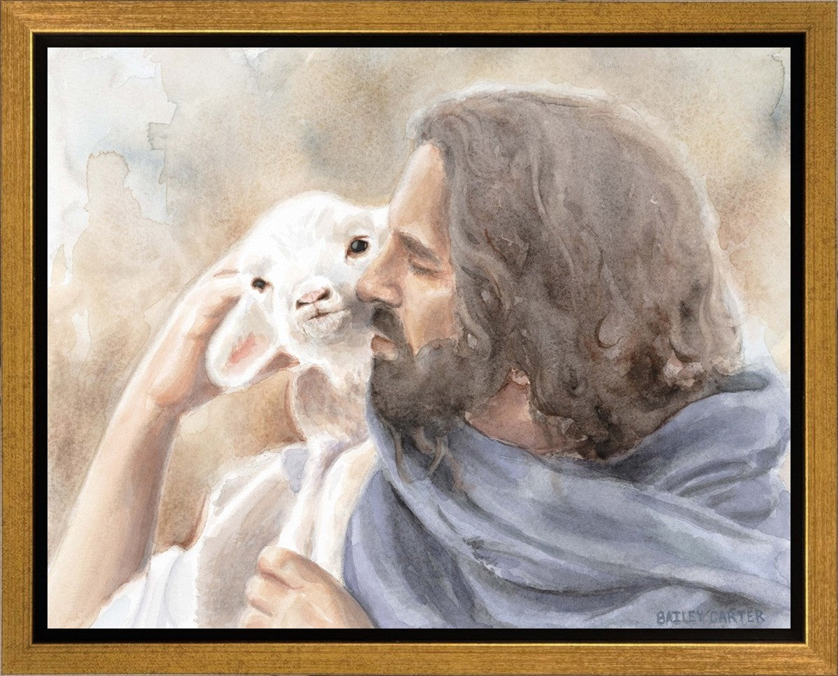 Jesus and the Lamb