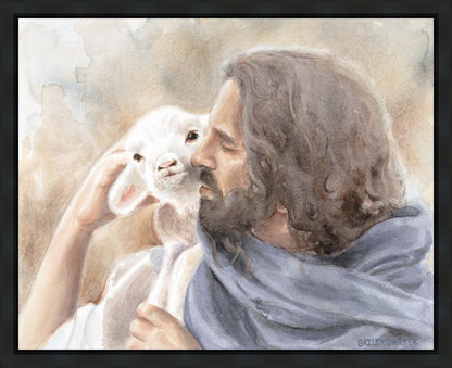 Jesus and the Lamb