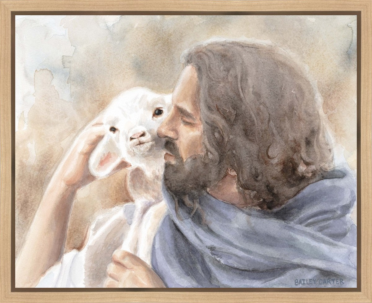 Jesus and the Lamb