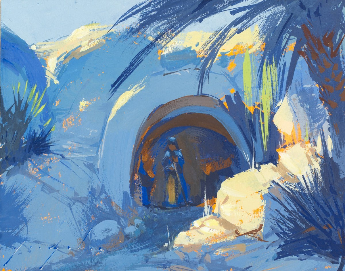Preparing The Tomb Gallery Wrap