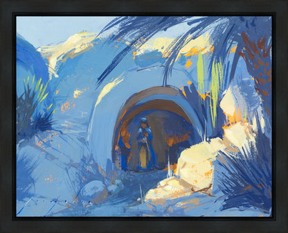 Preparing The Tomb Gallery Wrap