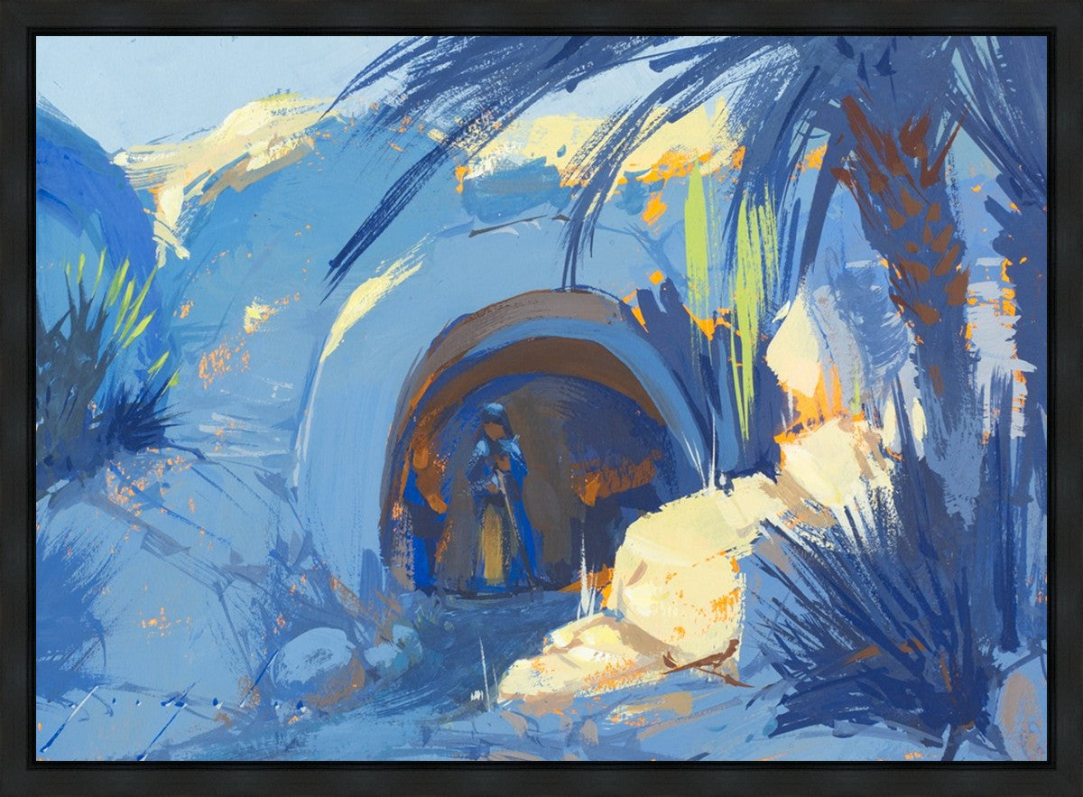 Preparing The Tomb Gallery Wrap