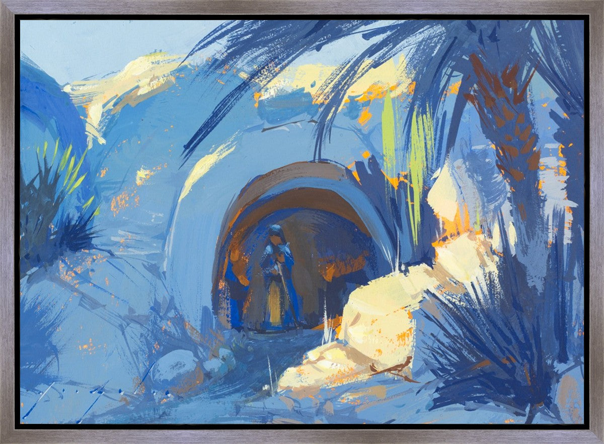 Preparing The Tomb Gallery Wrap