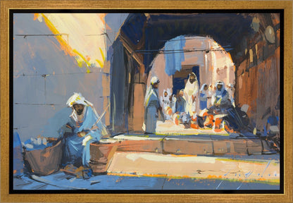 The Healer is Coming Gallery Wrap