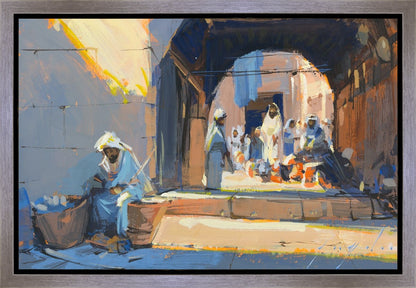 The Healer is Coming Gallery Wrap