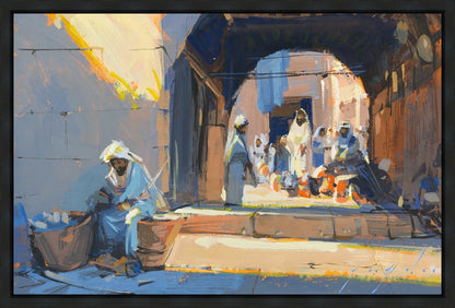 The Healer is Coming Gallery Wrap