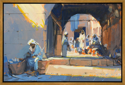 The Healer is Coming Gallery Wrap