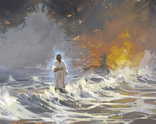 Walking Amongst The Storm Gallery Wrap