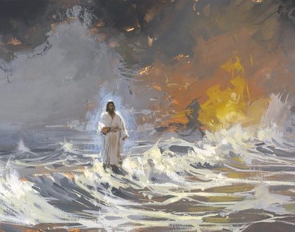 Walking Amongst The Storm Gallery Wrap