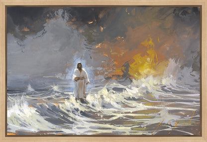 Walking Amongst The Storm Gallery Wrap