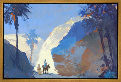 The Labored Trek Gallery Wrap