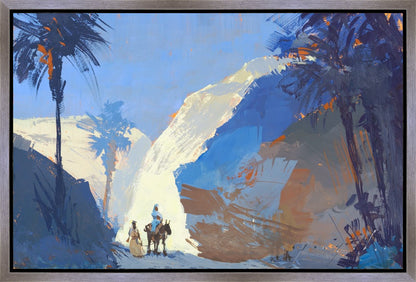 The Labored Trek Gallery Wrap