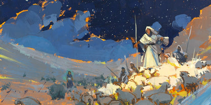 The Shepherd's Visitation Gallery Wrap