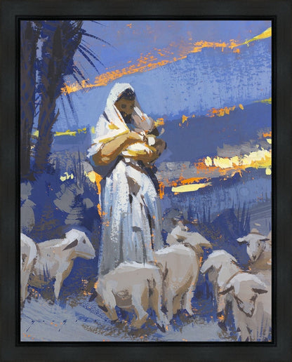 The Caring Shepherd Gallery Wrap