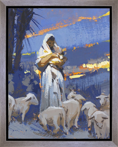 The Caring Shepherd Gallery Wrap