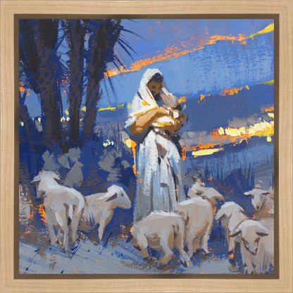 The Caring Shepherd Gallery Wrap