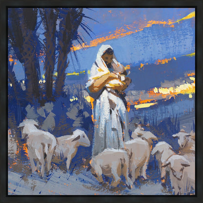 The Caring Shepherd Gallery Wrap