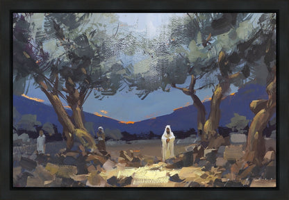 Stepping into Gethsemane Gallery Wrap