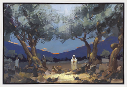 Stepping into Gethsemane Gallery Wrap