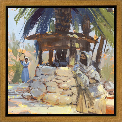 Approaching The Well Gallery Wrap