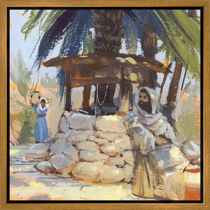 Approaching The Well Gallery Wrap