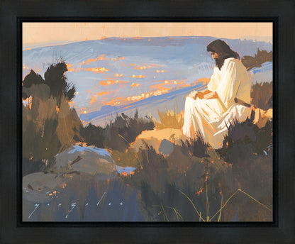 Light on A Hill Gallery Wrap