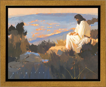 Light on A Hill Gallery Wrap