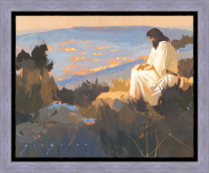 Light on A Hill Gallery Wrap