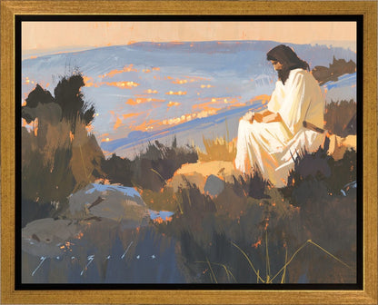 Light on A Hill Gallery Wrap