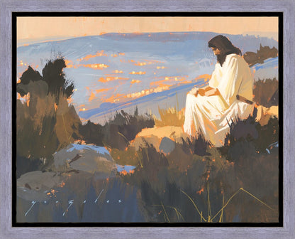 Light on A Hill Gallery Wrap