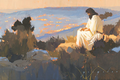 Light on A Hill Gallery Wrap