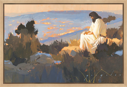 Light on A Hill Gallery Wrap