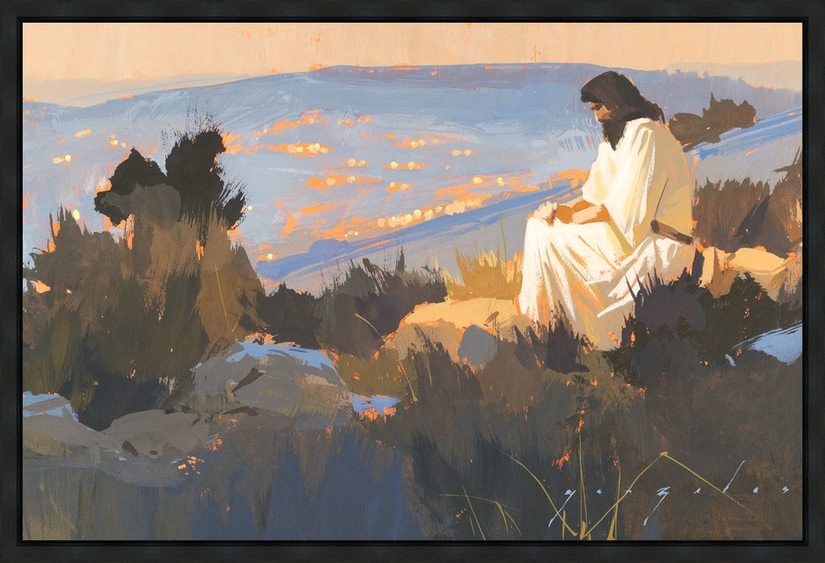 Light on A Hill Gallery Wrap