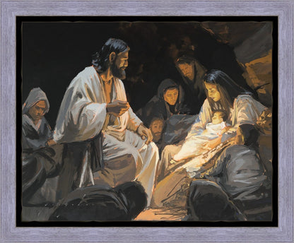 Nativity's Light Gallery Wrap