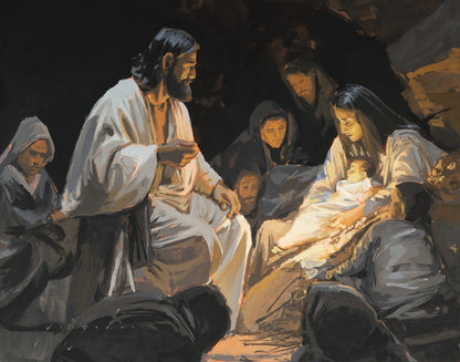 Nativity's Light Gallery Wrap