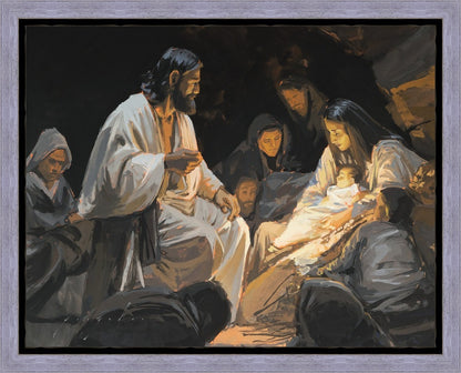 Nativity's Light Gallery Wrap