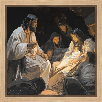 Nativity's Light Gallery Wrap