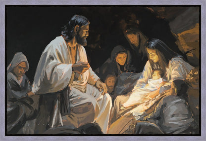 Nativity's Light Gallery Wrap