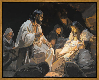 Nativity's Light Gallery Wrap