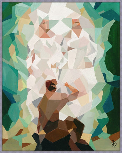 Two Personages Large Wall Art Gallery Wrap