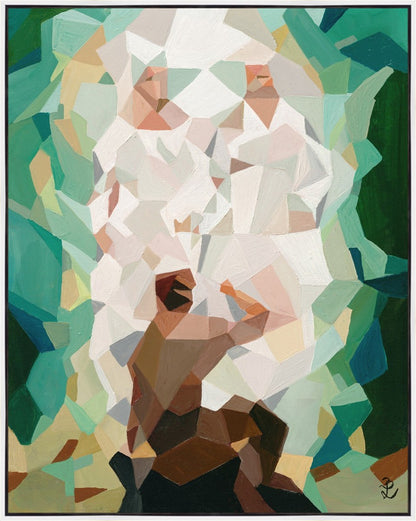 Two Personages Large Wall Art Gallery Wrap