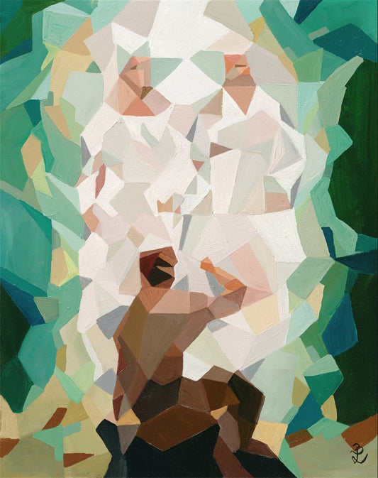 Two Personages Large Wall Art